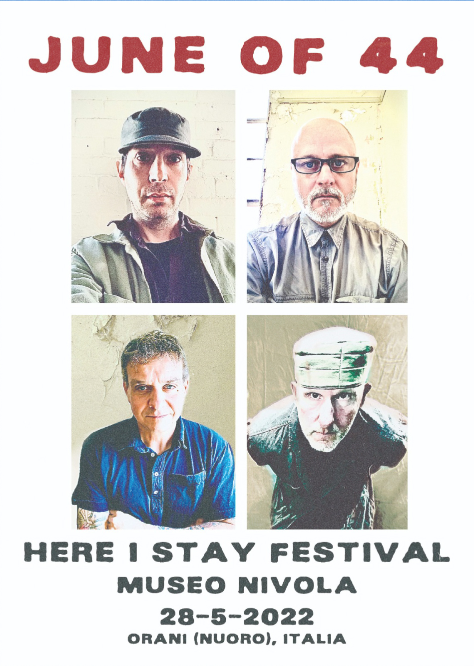 June of 44 live @ Museo Nivola - Orani (NU) - Sardinia